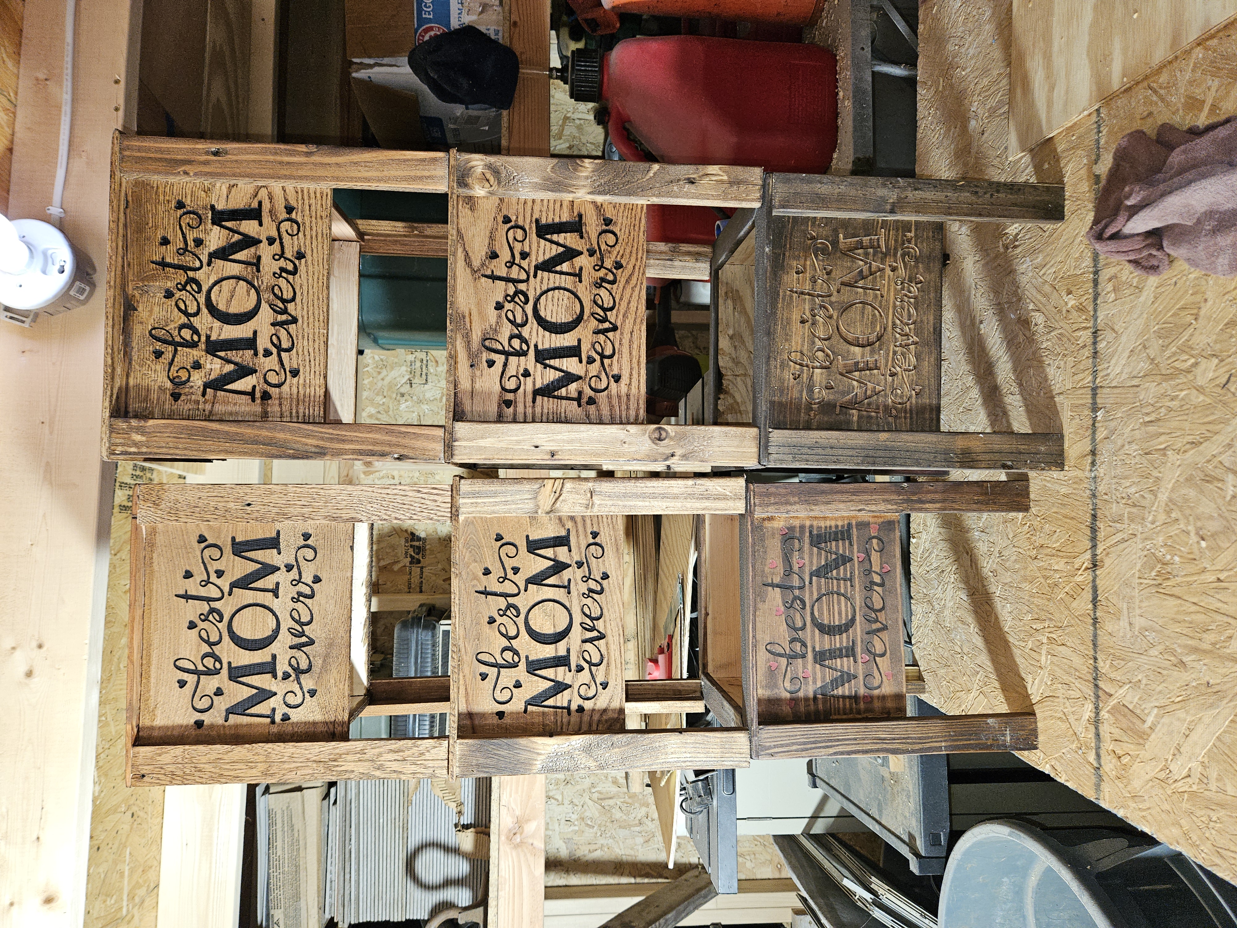 Woodworking - Handcrafted wooden box